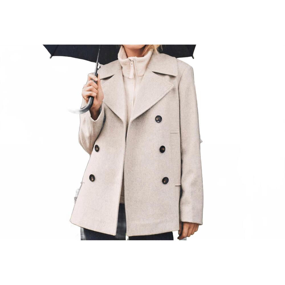 NEW PART TWO satina jacket in pure cashmere melange